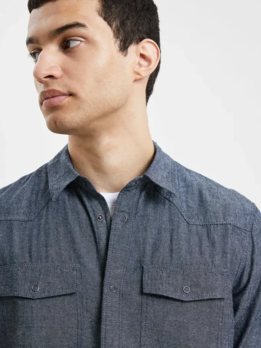 Denim Western Shirt