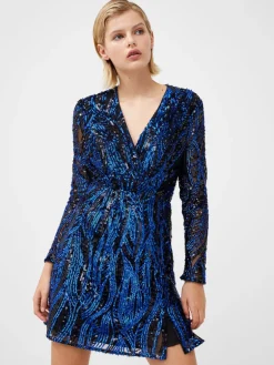 Deniz Embellished Mini Dress