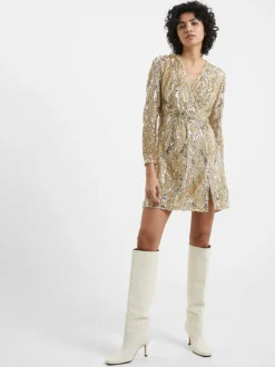 Deniz Embellished Mini Dress
