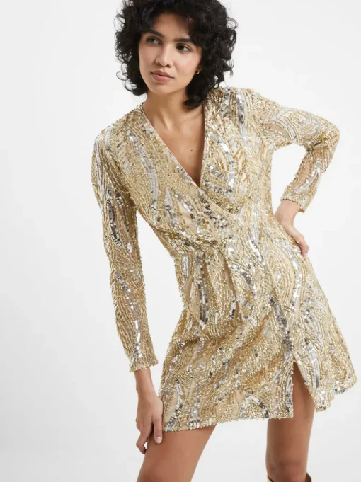 Deniz Embellished Mini Dress