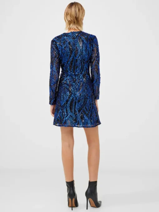 Deniz Embellished Mini Dress