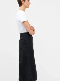 Denver Denim Midi Skirt