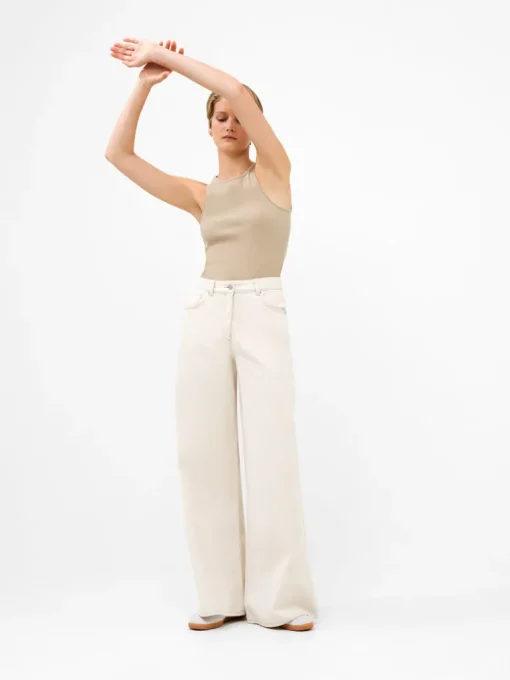 Denver Denim Relaxed Wide Leg Jeans