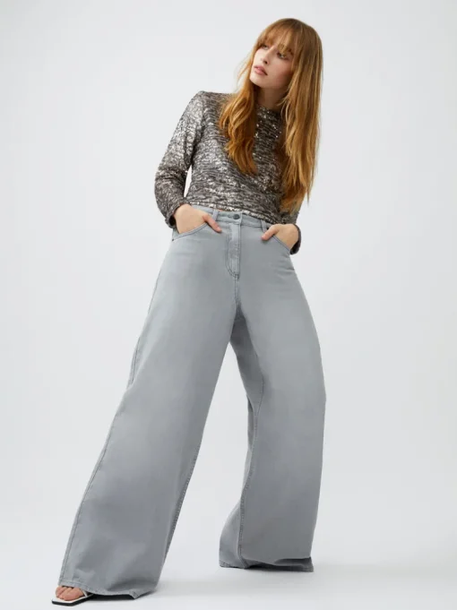 Denver Denim Relaxed Wide Leg Jeans