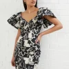 Deon Candra Jacquard Dress