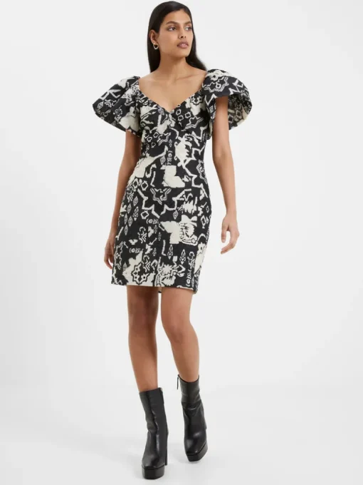 Deon Candra Jacquard Dress