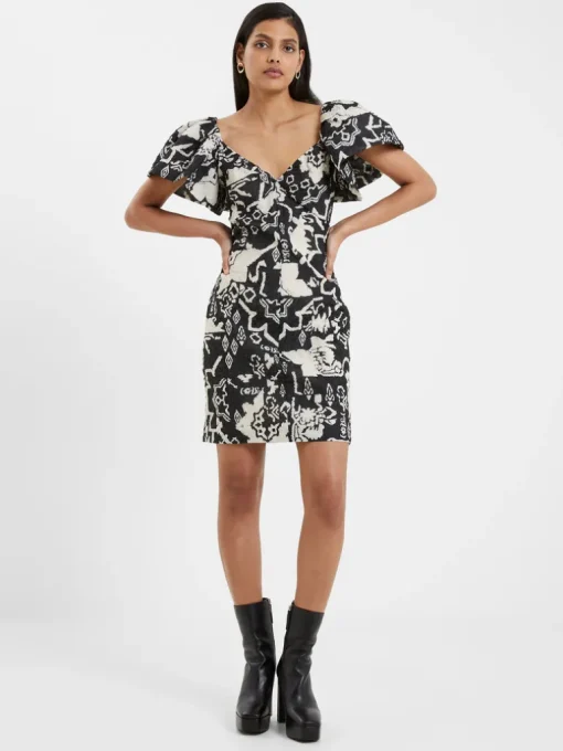 Deon Candra Jacquard Dress