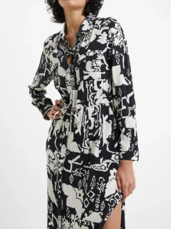 Deon Eco Delphine Drape Shirt Dress