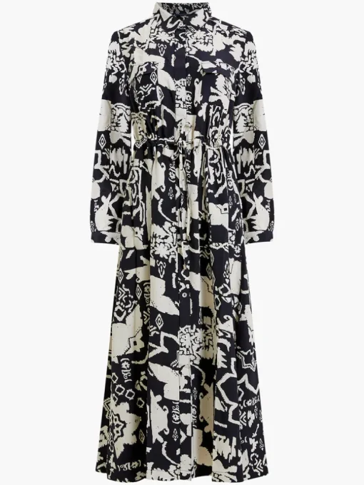 Deon Eco Delphine Drape Shirt Dress