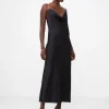 Diamante Strap Slip Dress