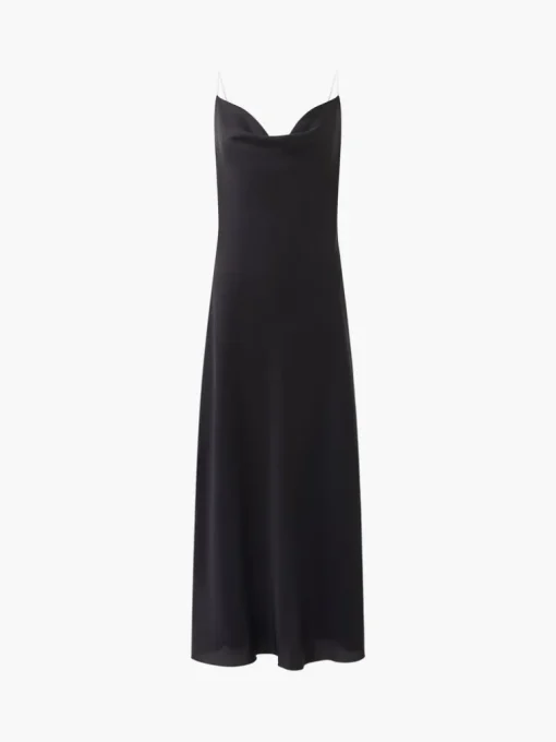 Diamante Strap Slip Dress