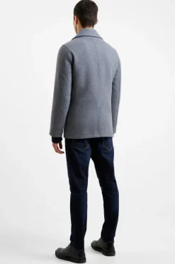 Double Breasted Peacoat