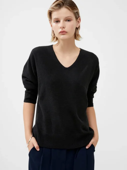 Ebba Vhari Recycled V-Neck Jumper