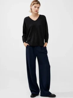 Ebba Vhari Recycled V-Neck Jumper