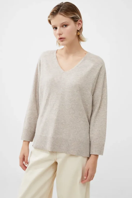 Ebba Vhari Recycled V-Neck Jumper