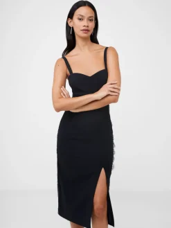 Echo Crepe Lace Dress