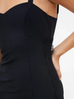 Echo Crepe Lace Dress