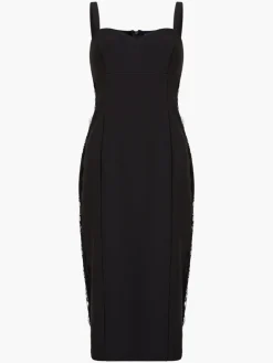 Echo Crepe Lace Dress