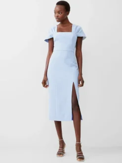 Echo Crepe Midi Dress