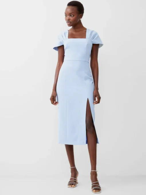 Echo Crepe Midi Dress