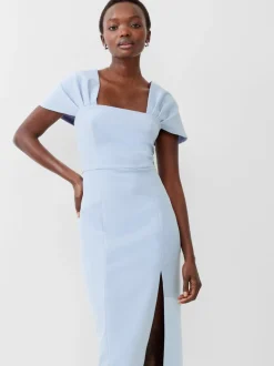 Echo Crepe Midi Dress