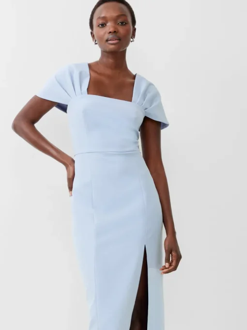 Echo Crepe Midi Dress