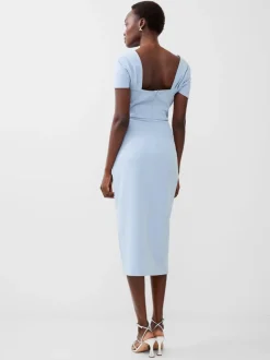 Echo Crepe Midi Dress