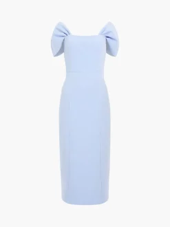 Echo Crepe Midi Dress