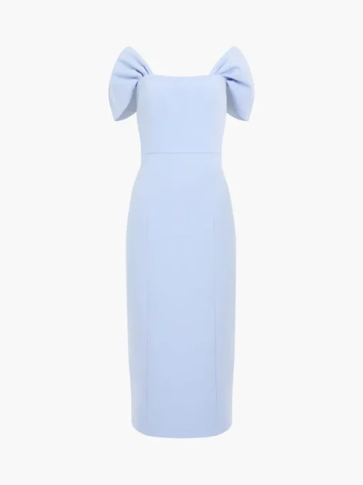 Echo Crepe Midi Dress