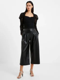 Edrea Tulle Cropped Top