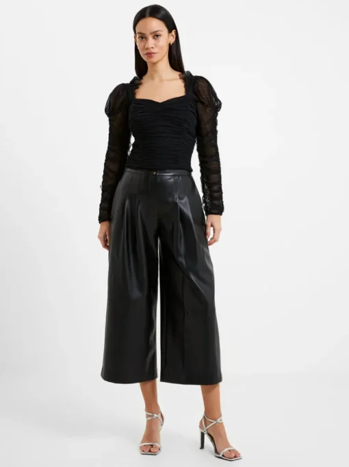 Edrea Tulle Cropped Top