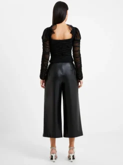 Edrea Tulle Cropped Top