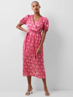 Elianna Devore Midi Dress