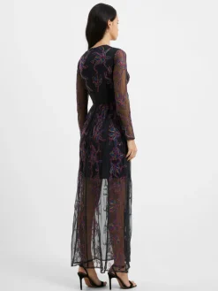 Emilia Embroidered Maxi Dress