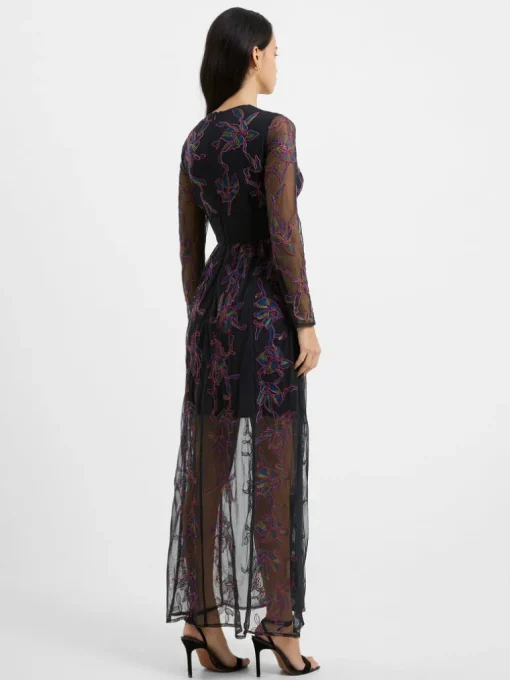 Emilia Embroidered Maxi Dress