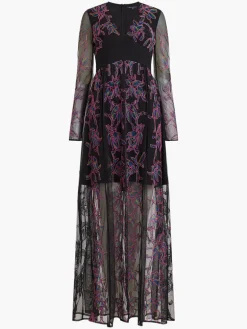 Emilia Embroidered Maxi Dress