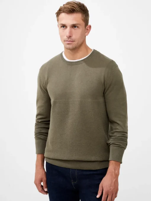 Engineered Ottoman Jumper
