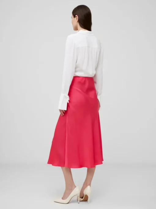 Ennis Eco Satin Midaxi Slip Skirt