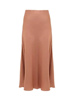 Ennis Eco Satin Midaxi Slip Skirt