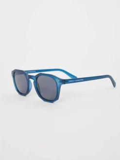 Faceted Preppy Sunglasses