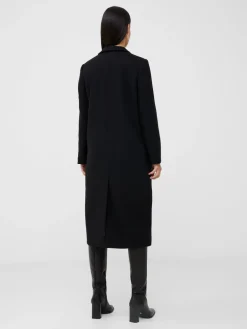 Fawn Felt Single Breasted Coat