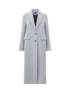 Fawn Felt Single Breasted Coat