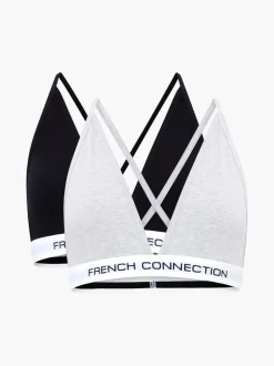 Fc 2 Pack Bralette 3Cm Logo