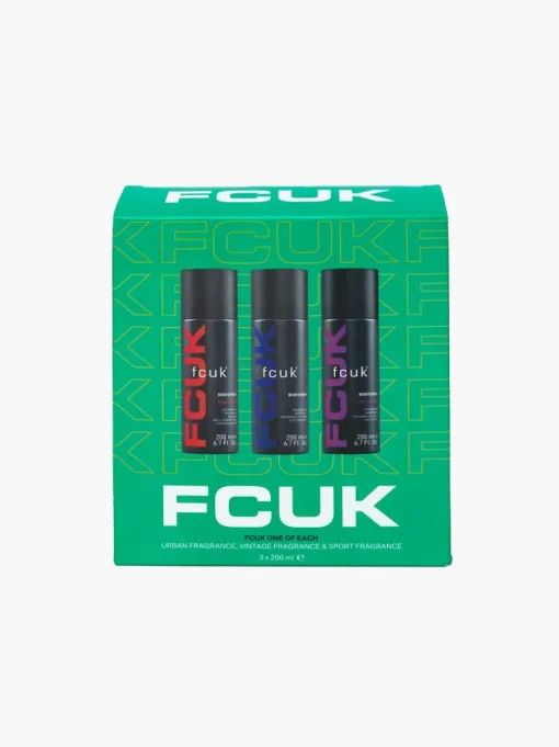 FCUK One Of Each Body Spray Gift Set