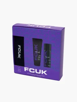 FCUK Wrap It Up Beanie Hat Gift Set