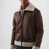 Flight Faux Shearling Jacket