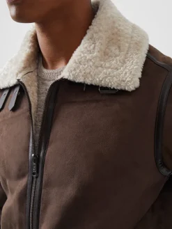 Flight Faux Shearling Jacket
