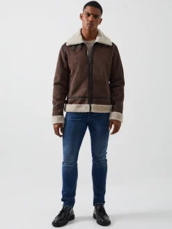 Flight Faux Shearling Jacket