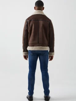 Flight Faux Shearling Jacket