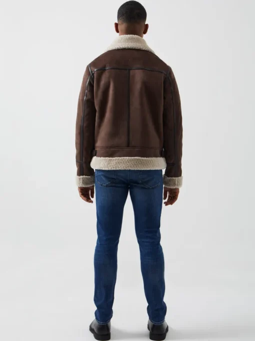 Flight Faux Shearling Jacket